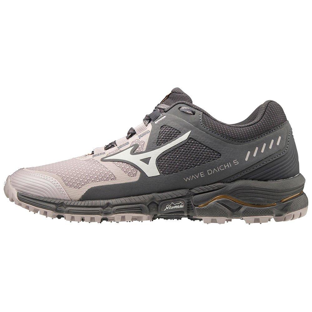 Mizuno Men's Trail Running Shoes Grey Wave Daichi 5 Shoes - J1GK207146